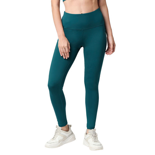Buy SOIE High Waist Ankle Length Quick Dry Sports Leggings With