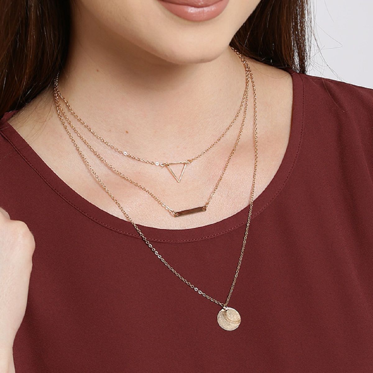 Fabula Jewellery Gold Tone Delicate Snake Chain Fashion Necklace for Women & Girls (Gold) At Nykaa, Best Beauty Products Online