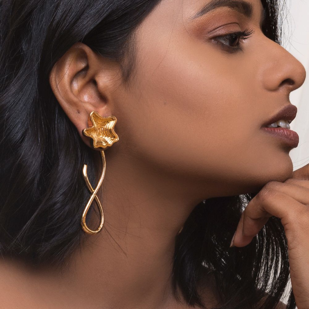 Details more than 89 cool gold earrings