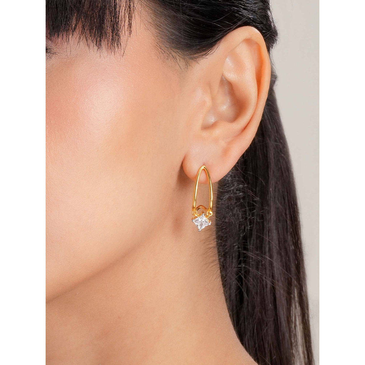 Palmonas 925 Sterling Silver Just a Blink Signature Earrings for Womens