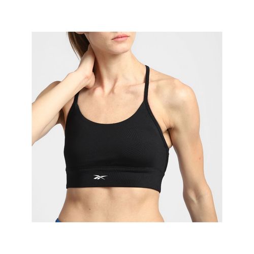 Buy Reebok Core Tri Back Bra-pad Black Training Bra Online