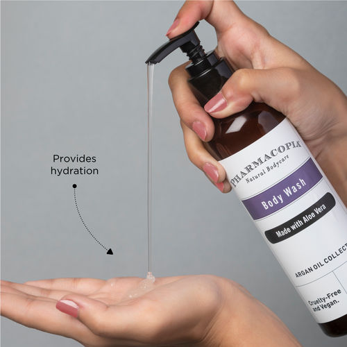Buy Kimirica Pharmacopia Argan Oil & Aloe Vera Organic Body Wash, 100%  Vegan And Paraben Free Online