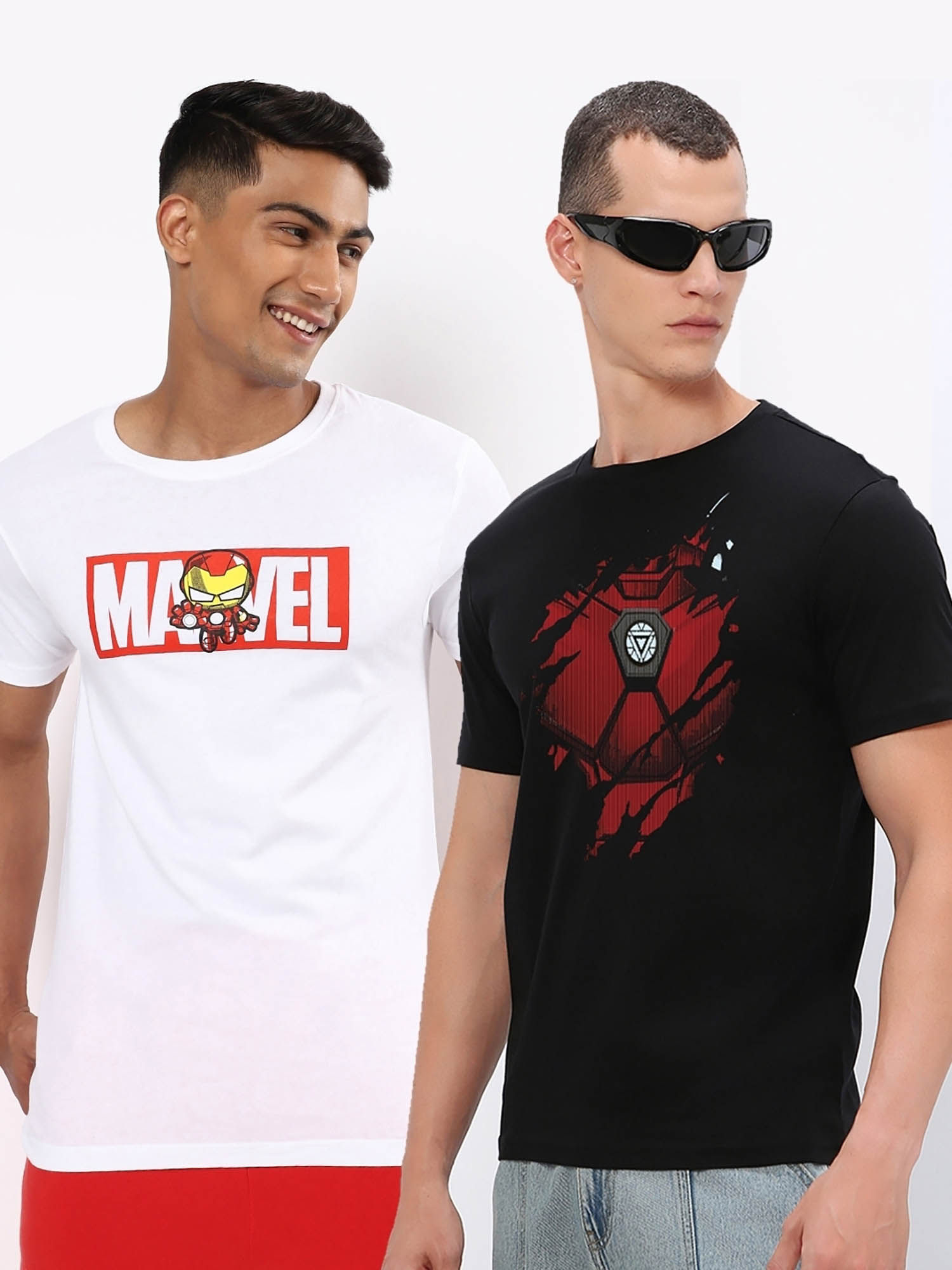 bewakoof iron man t shirt