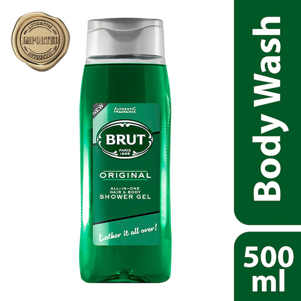 Brut Original All-In-One Hair & Body Shower Gel