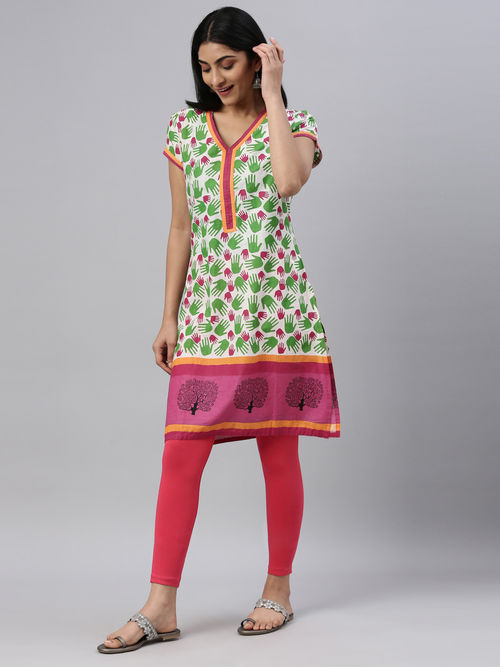 Go Colors - Buy Womens Ankal Length Leggings Online India