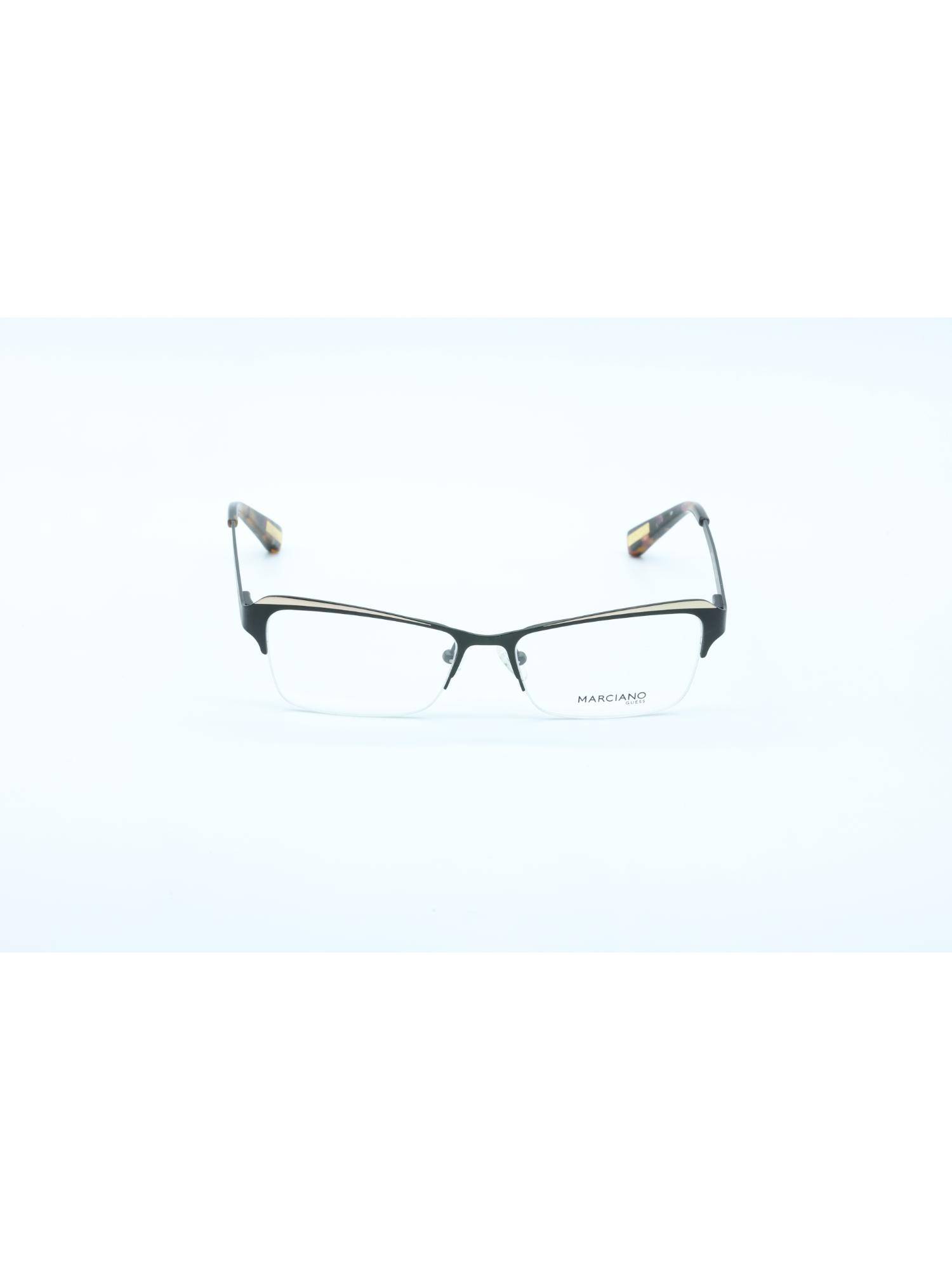 Guess Black Metal Eyeglass Frame - GM0251 53 C90 (53)