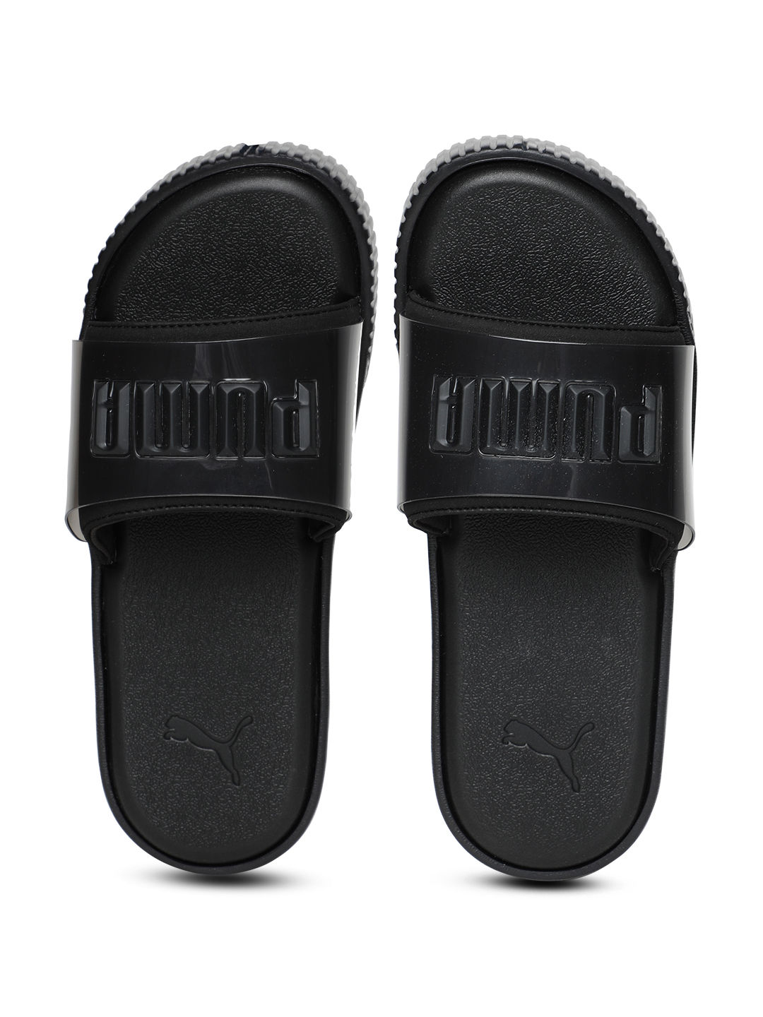 Black puma platform outlet slides