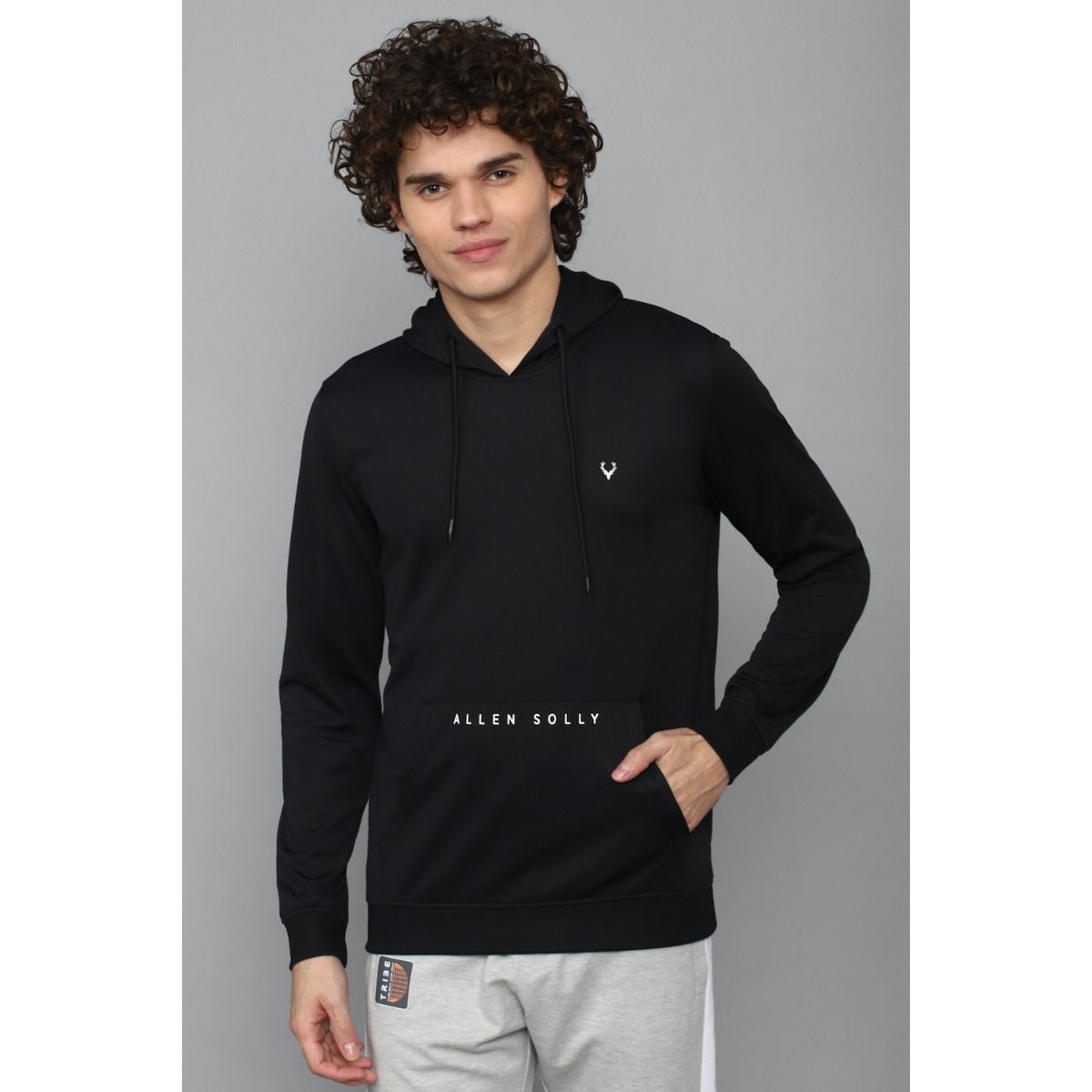 Allen solly hot sale black sweatshirt