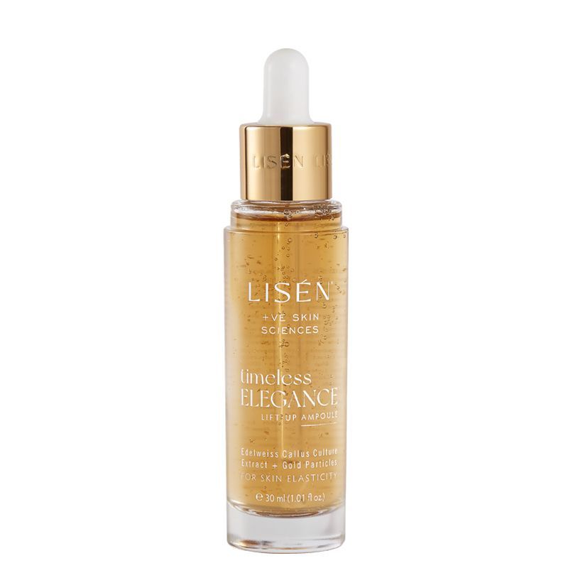 LISEN Timeless Elegance Ampoule/ Face Serum With Gold Particles For