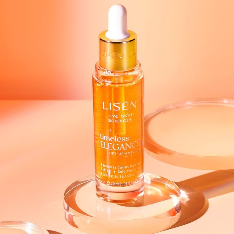 LISEN Timeless Elegance Ampoule/ Face Serum With Gold Particles For