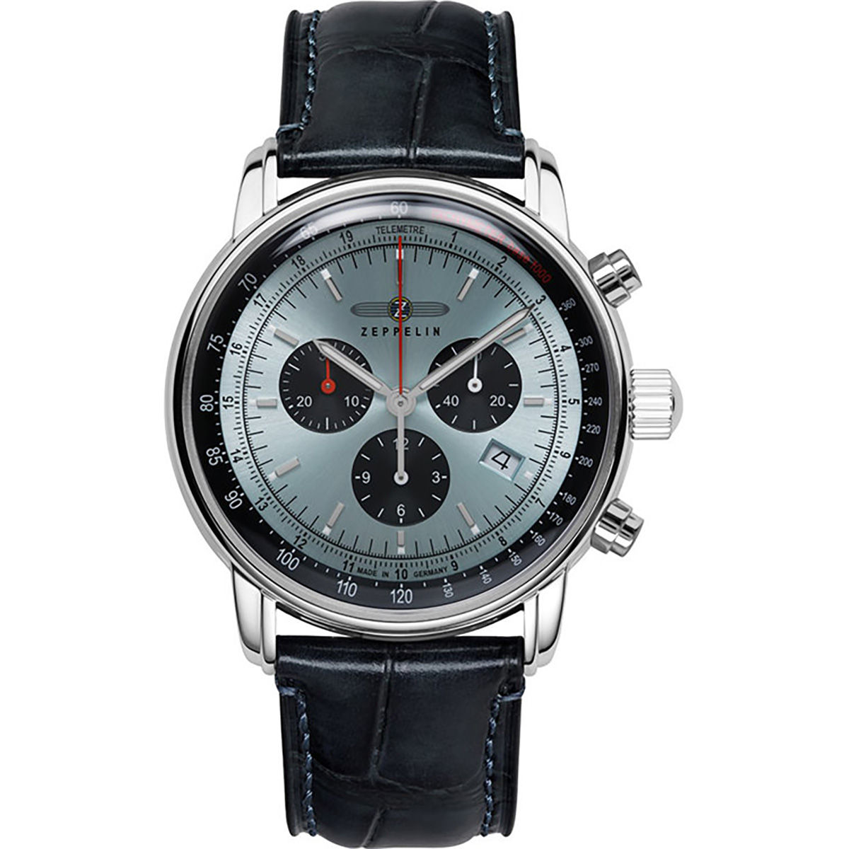 <JAM > Buy Zeppelin LZ 14 Marine Date Chronograph Tachymeter Analog