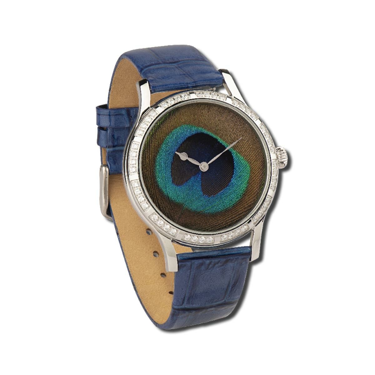 Pleasing Peacock - Pichwai Watch (40mm) – Jaipur Watch Company