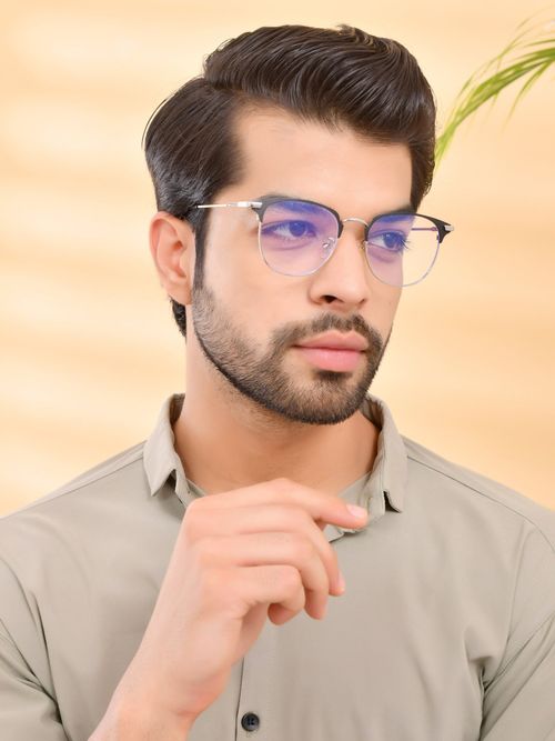 Buy Royal Son Clubmaster Men Women Spectacles Frame Blue Ray Cut