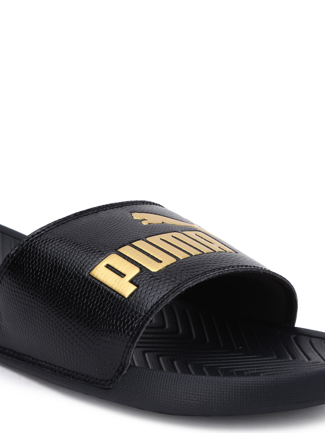 puma one 8 flip flops black