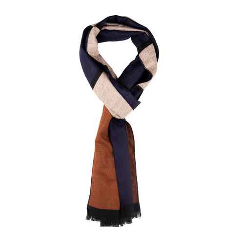 Buy The Tie Hub Plain Brown Woolen Scarf Online
