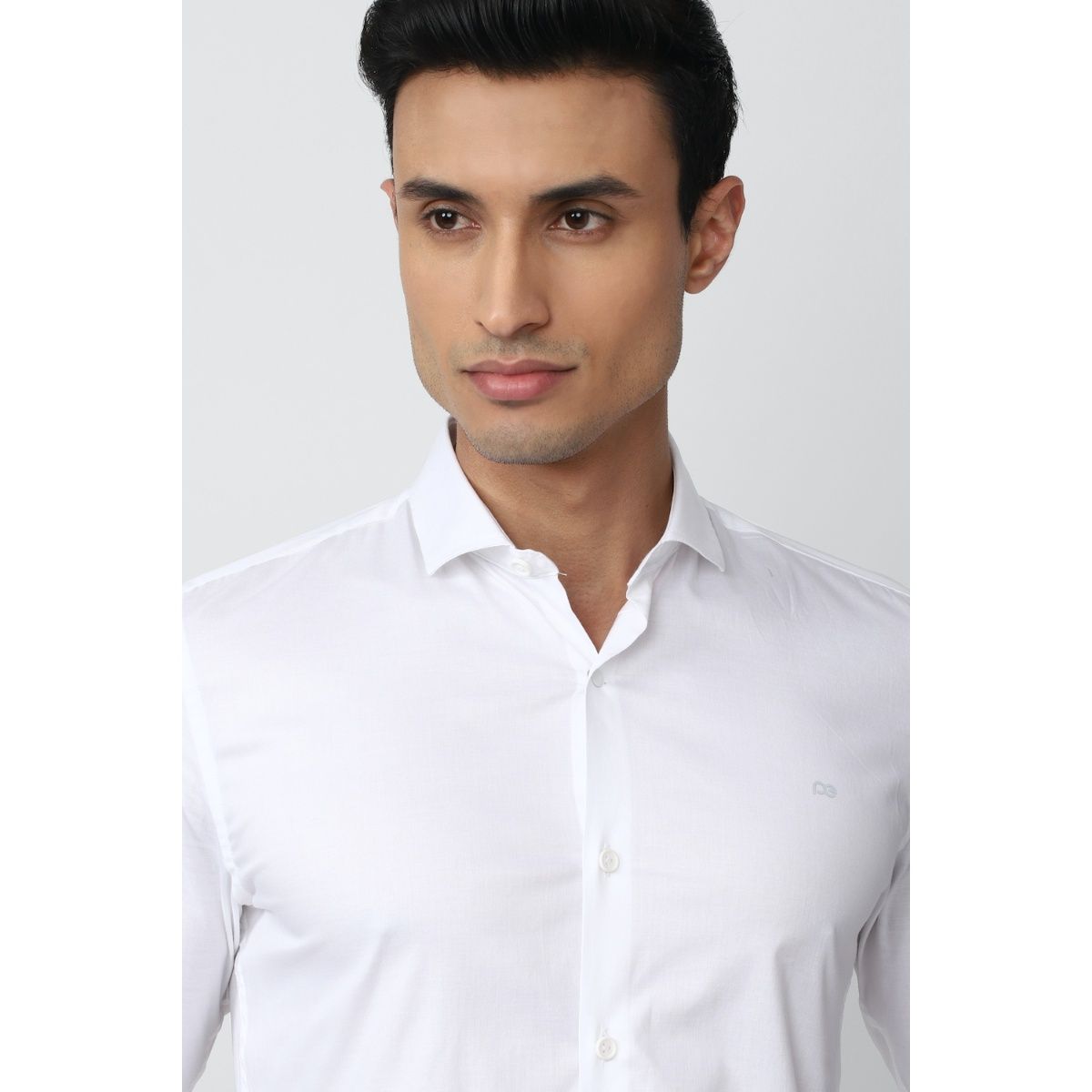Peter England Men White Super Slim Fit Formal Shirt Buy Peter England