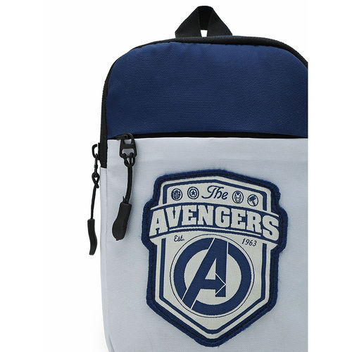 Buy Bewakoof Official Marvel Unisex Grey Blue Avengers Printed