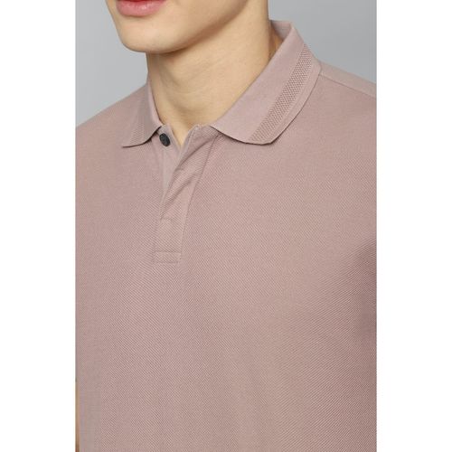 Louis Philippe Jeans Solid Men Polo Neck Pink T-Shirt - Buy Louis Philippe  Jeans Solid Men Polo Neck Pink T-Shirt Online at Best Prices in India