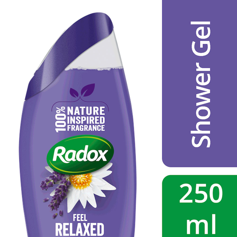 Radox Feel Relaxed Shower Gel - Waterlily & Lavender