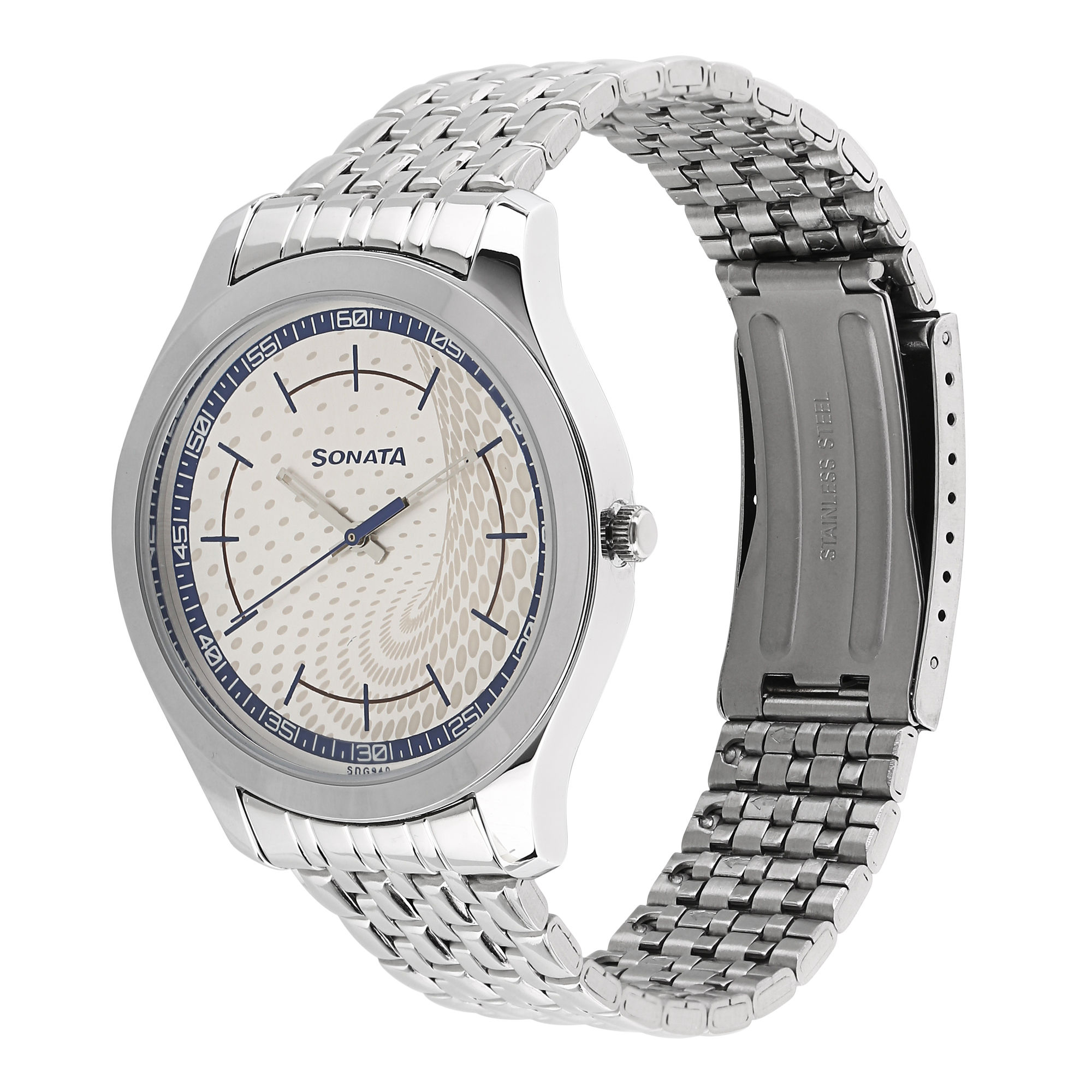 Sonata watch 77063sab online price