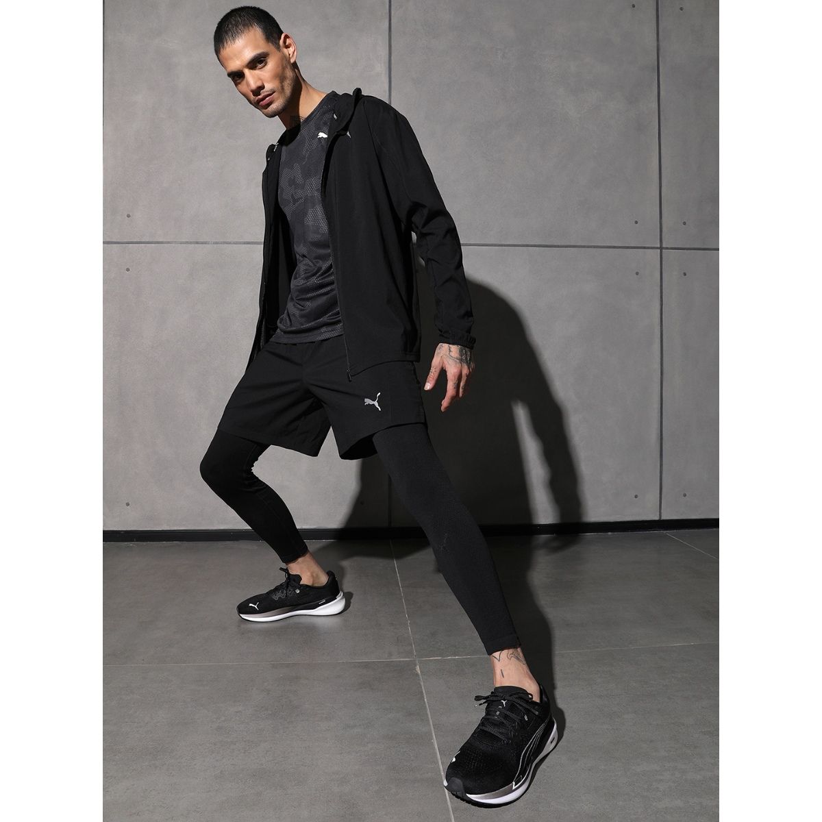 Puma Men Track Pants Black