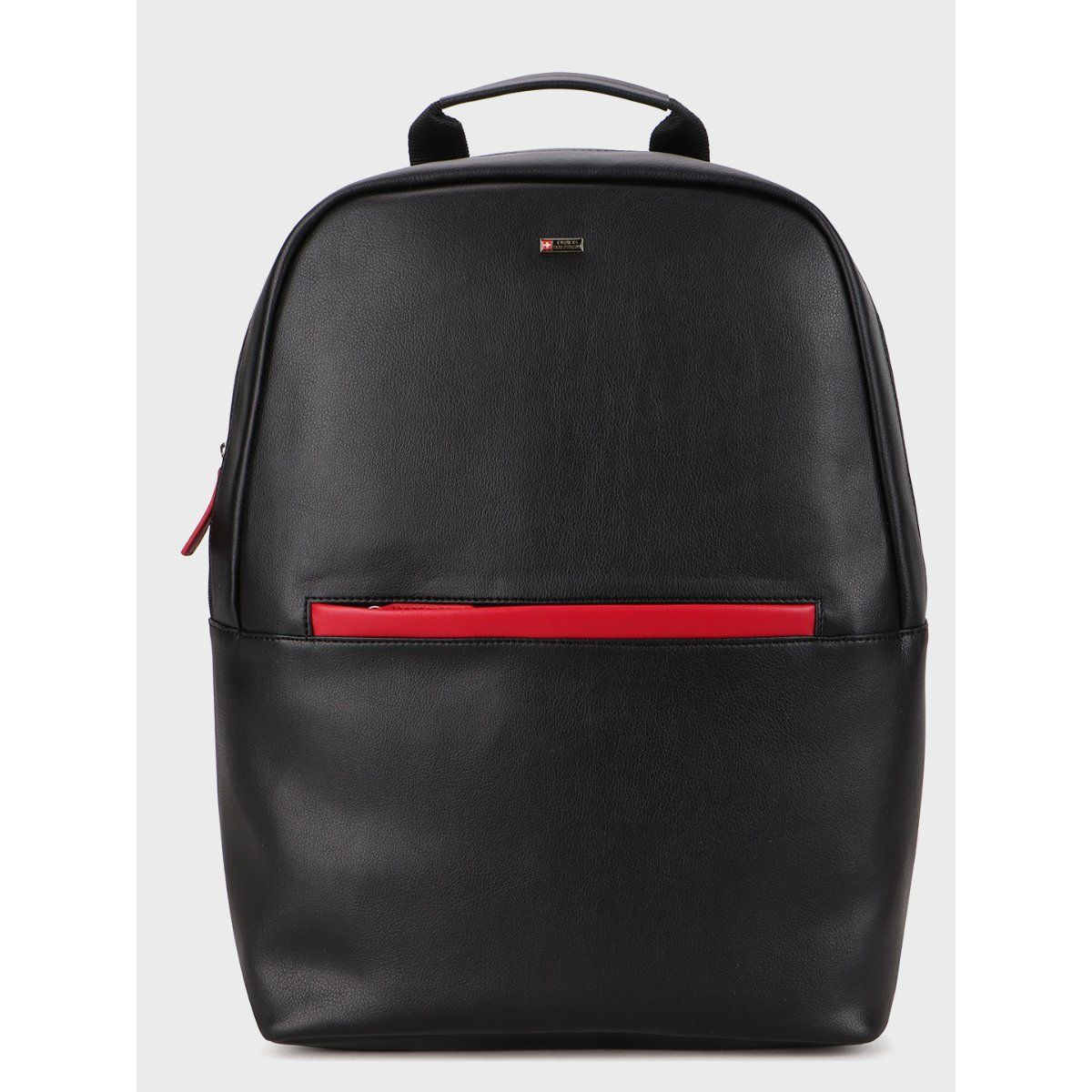 Buy Swiss Military Black Leather Cyle Laptop Backpack for Men Online