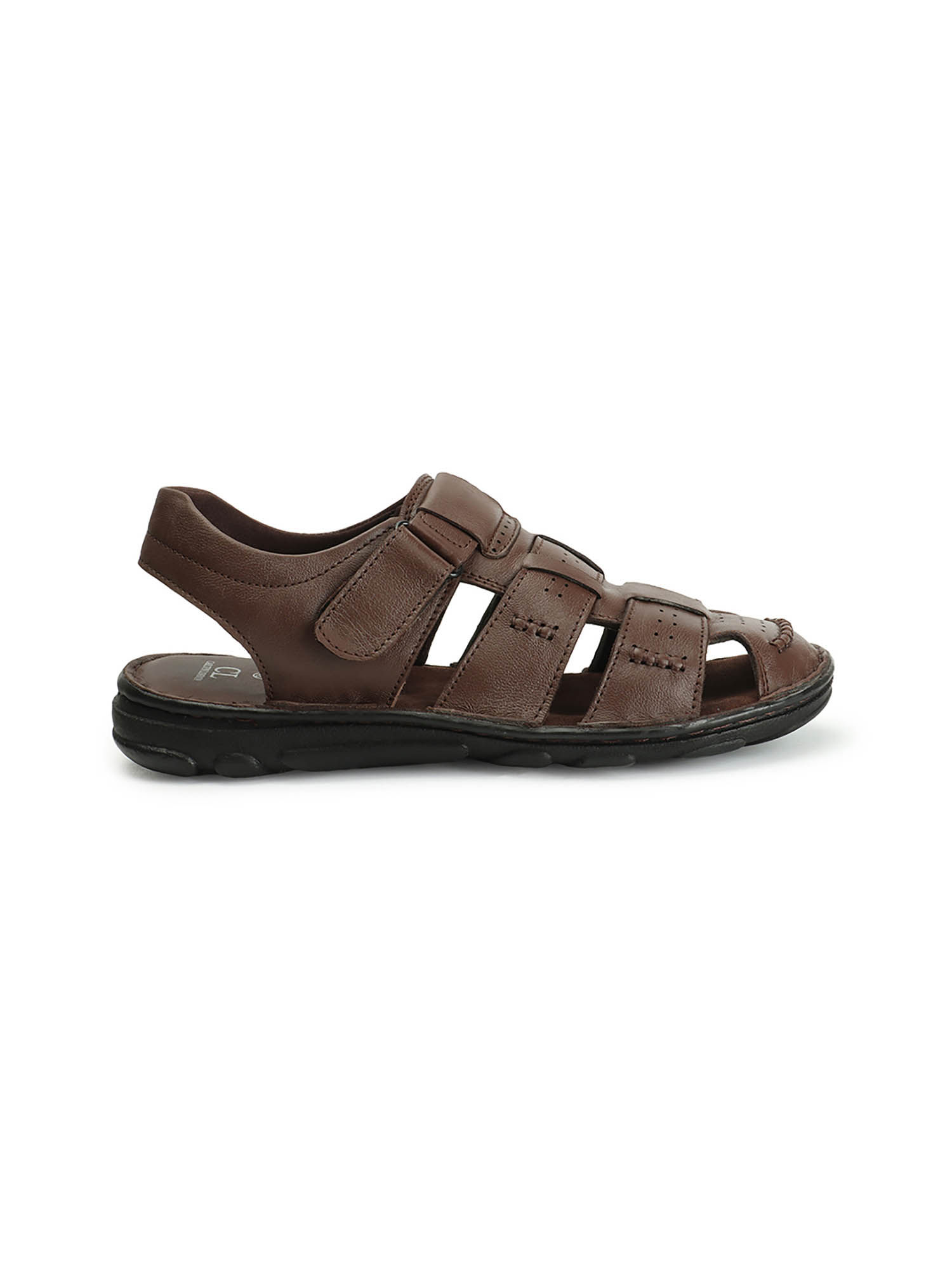 Buy online Brown Leather Slip On Sandals from Sandals and Floaters for Men  by Appelon for ₹689 at 79% off | 2024 Limeroad.com