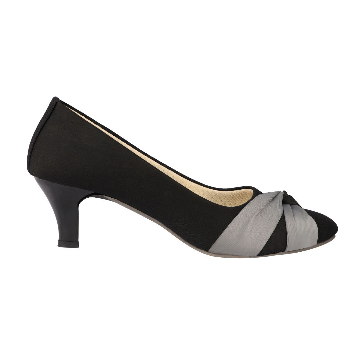 NORMA PUMPS IN BLACK GLOSSY SHEEPSKIN main image 0