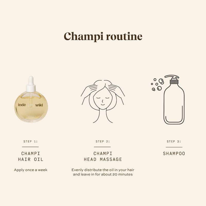 inde wild Champi Hair Oil Buy inde wild Champi Hair Oil Online at Best