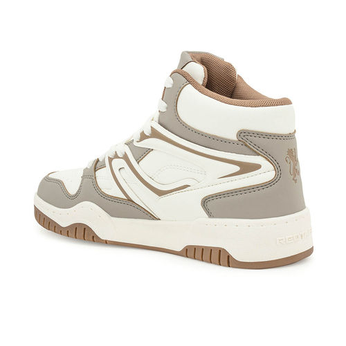 Buy Red Tape Women Lace Up Round Toe Beige Sneakers Online