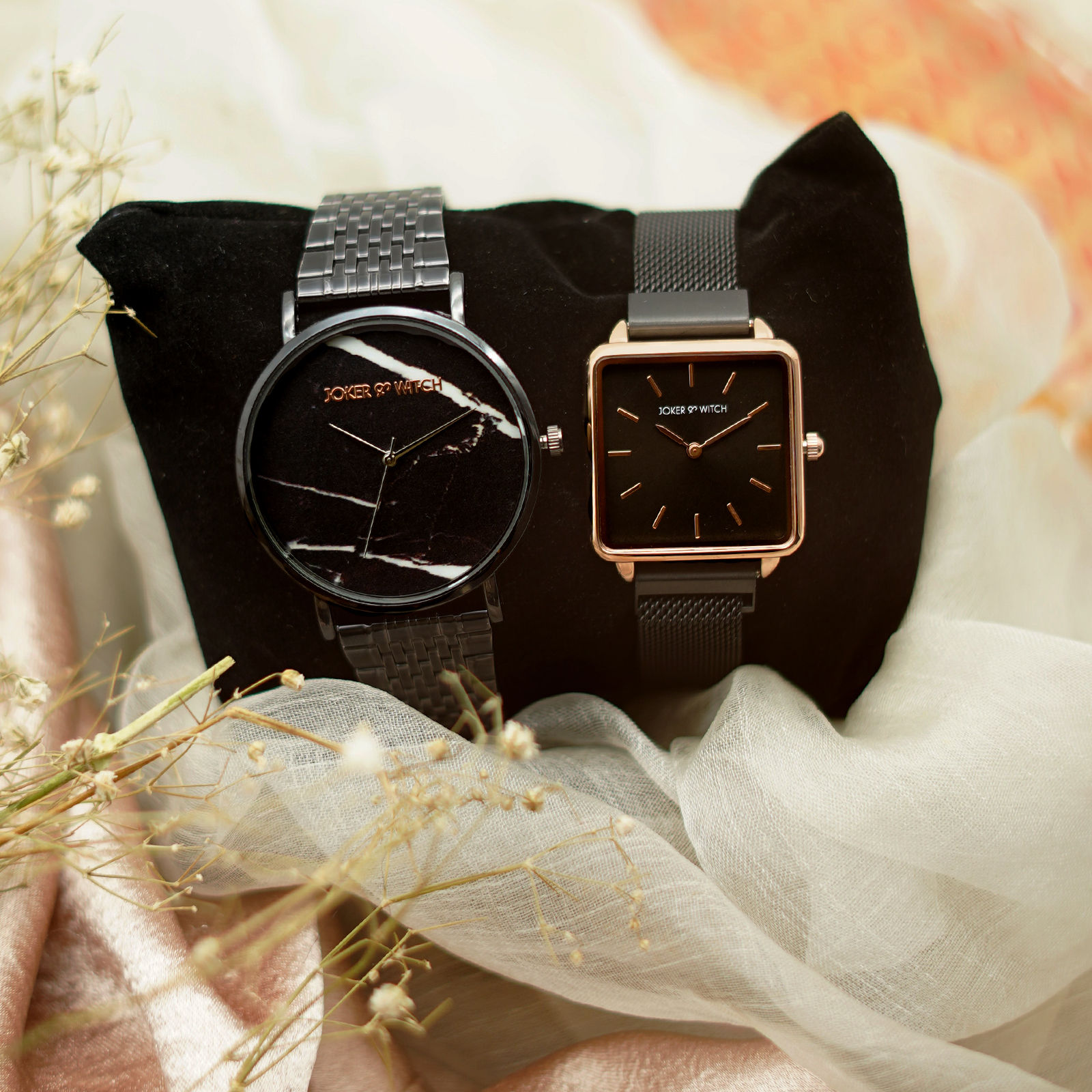 Joker & Witch Gabriel And Emily Couple Watches