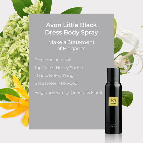 Buy Avon Little Black Dress Classic Body Spray For Her Online