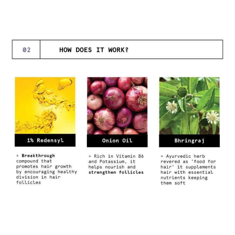 Be Bodywise 1 Redensyl Hair Oil With Bhringraj & Onion Hair Oils For