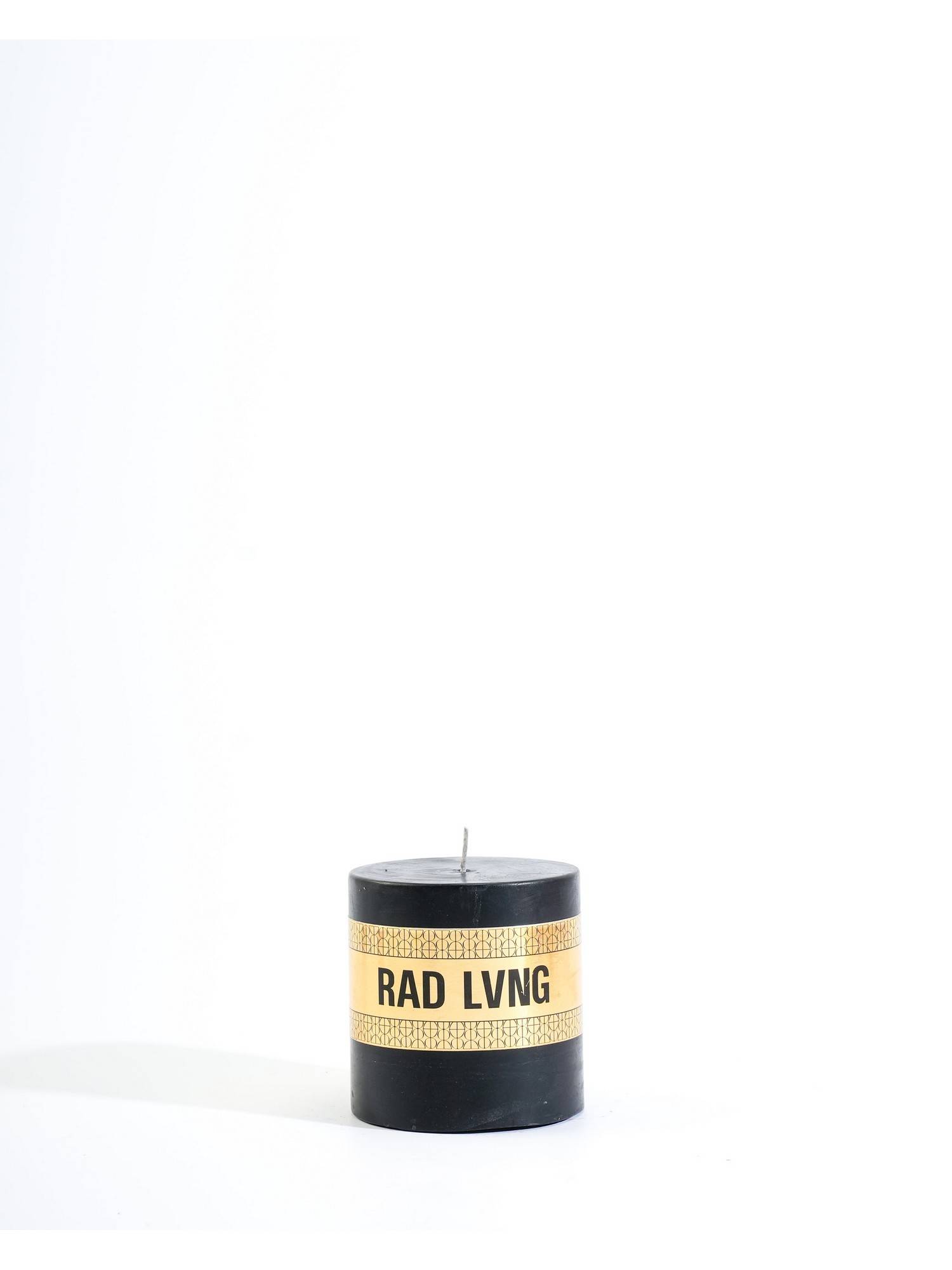 Rad Living Black Lux Pillar Candles