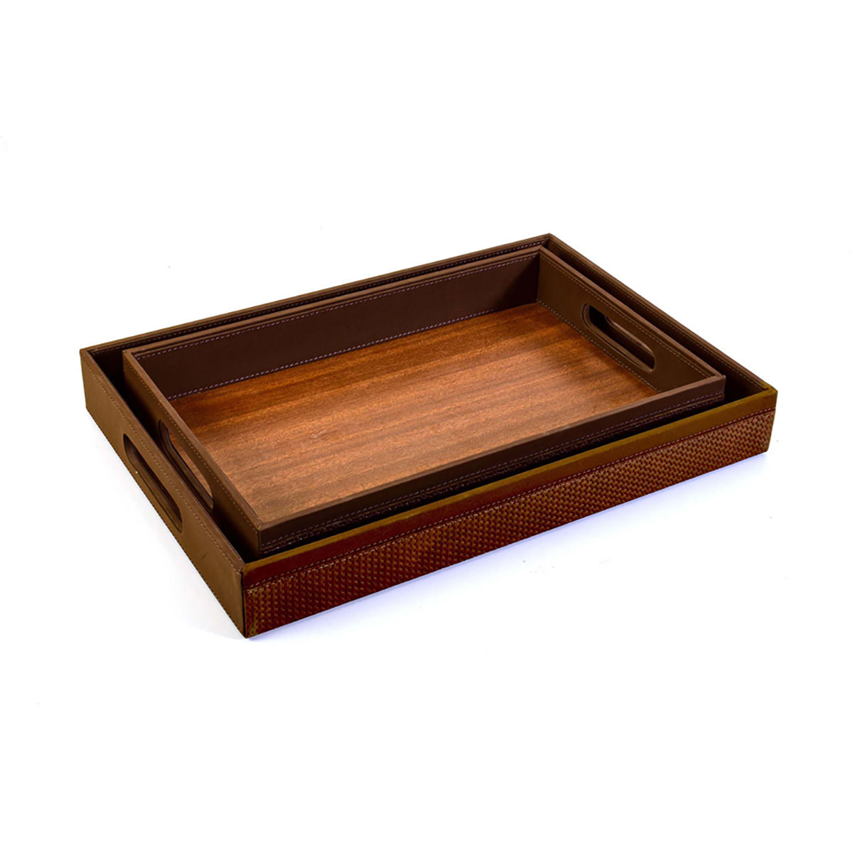 Buy ICHKAN Tray Set-Rubix-Brown Online