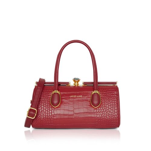 Buy Lavie Luxe Women's Dazzle Frame Bag (D Red) (M) Online