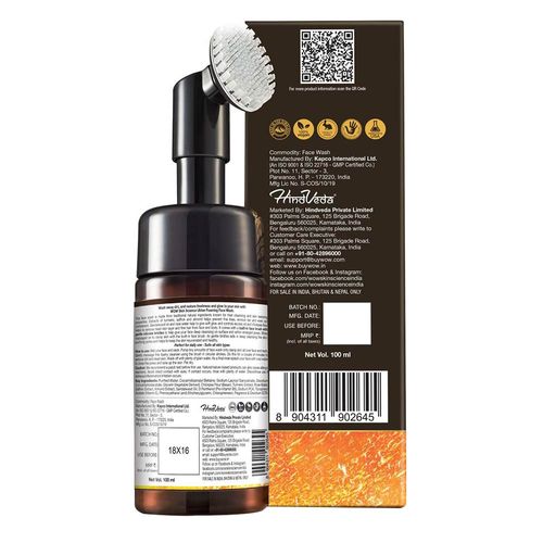 Wow Skin Science Ubtan Foaming Face Wash With Built In Face Brush Buy Wow Skin Science Ubtan Foaming Face Wash With Built In Face Brush Online At Best Price In India Nykaa