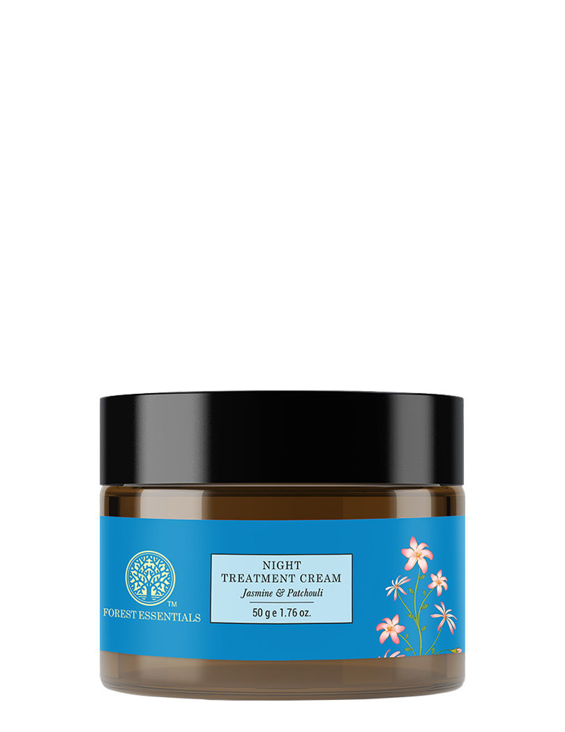 Forest Essentials Night Treatment Cream Jasmine & Patchouli For Combination to Oily Skin