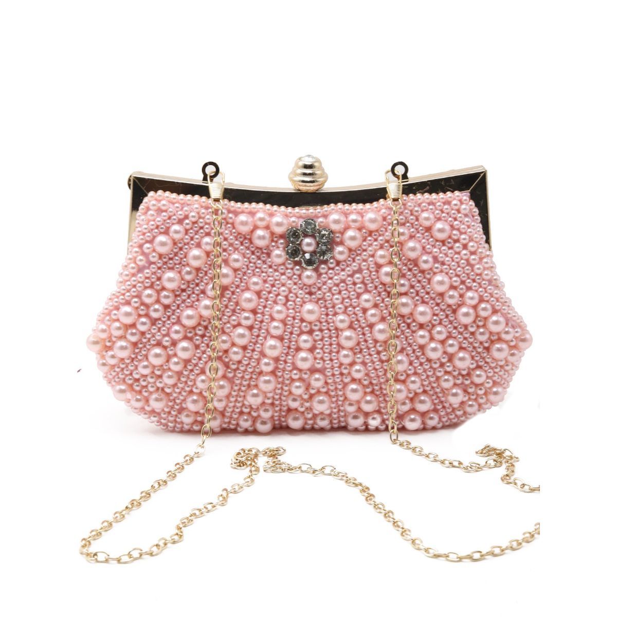 Buy Odette Satin Grey Fine Rectangular Clutch Online
