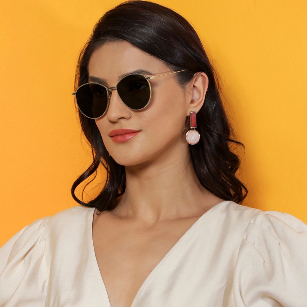 Vincent Chase By Lenskart Polarized & Uv Protected Round Sunglass For