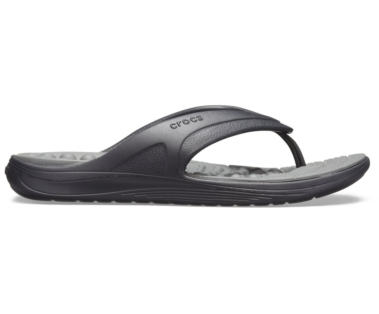 Buy Crocs Reviva Black Unisex Flipflop Online