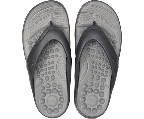 Crocs Reviva Black Unisex Flipflop EURO 43-44
