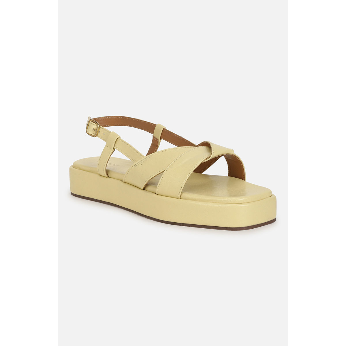 Mustard Yellow Sandals Heels - Buy Mustard Yellow Sandals Heels online in  India