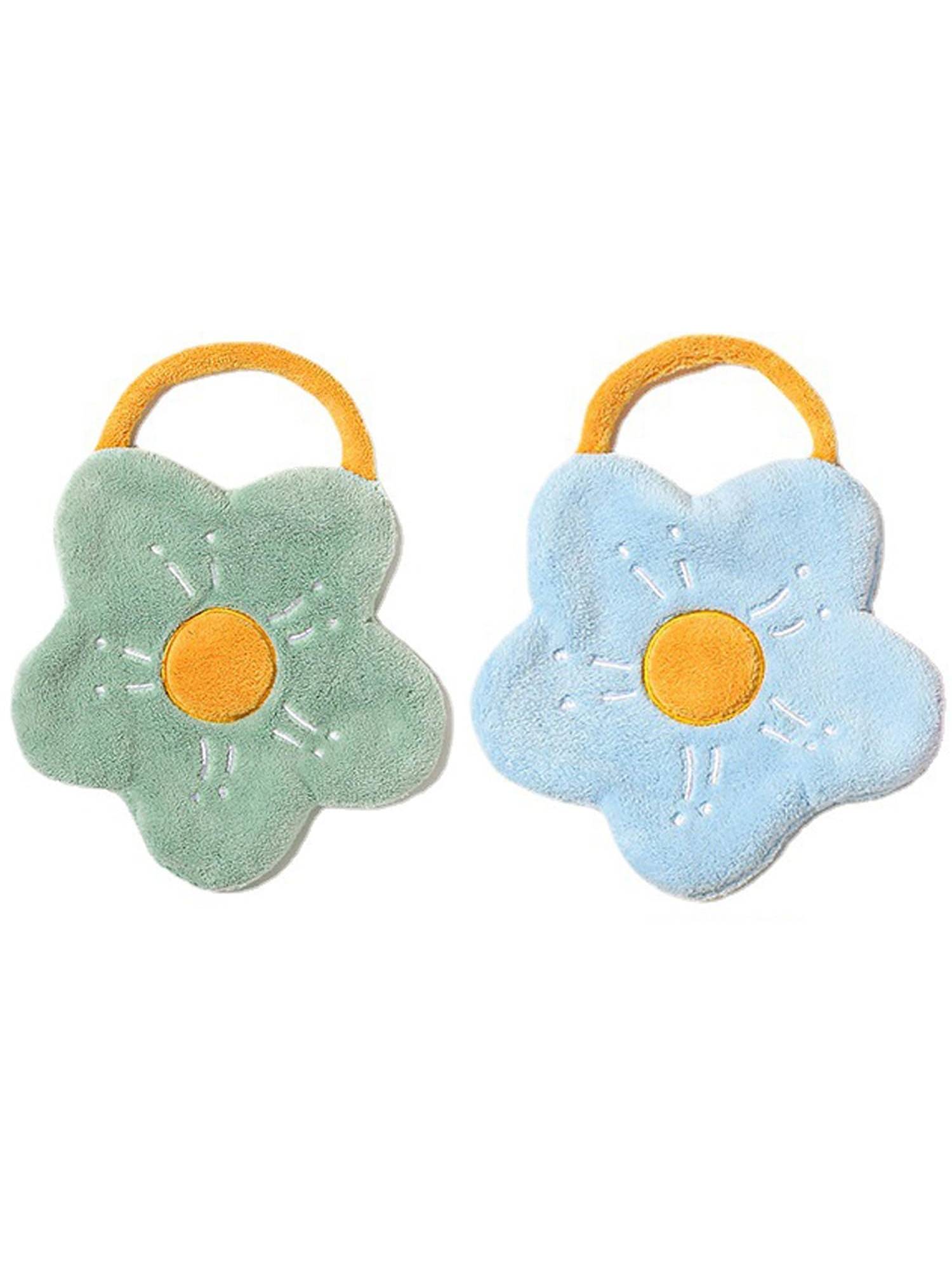 House of Quirk Multi-Color Hanging Towels (Pack of 2)