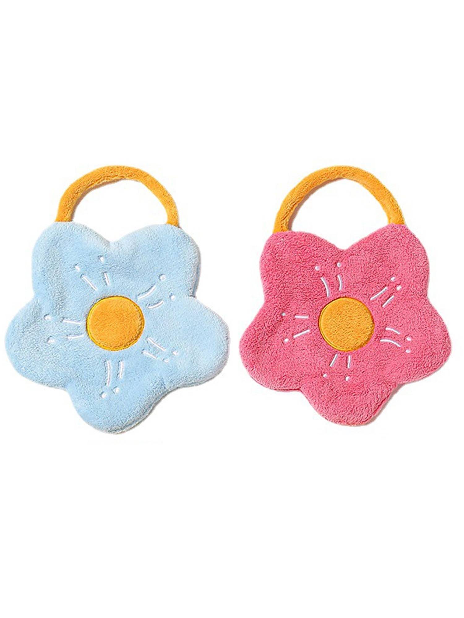 House of Quirk Multi-Color Hanging Towels (Pack of 2)