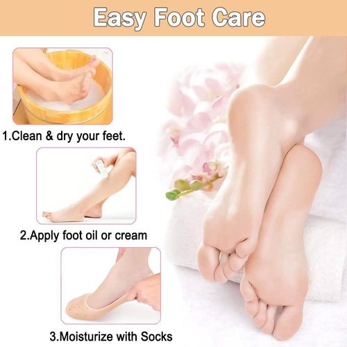 Buy Getmecraft Anti Crack Foot Care Silicone Socks Online