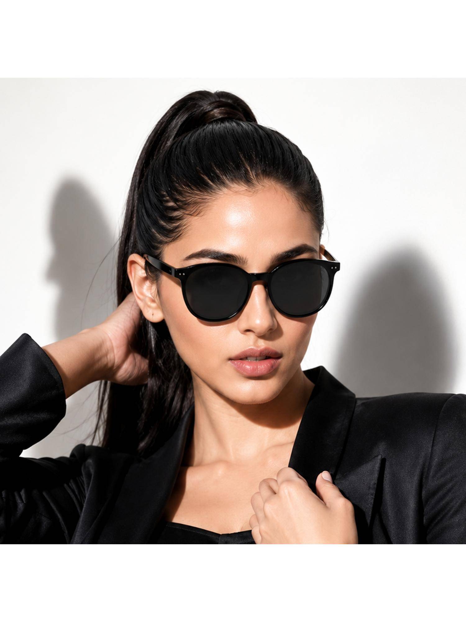 PERKEY UV Protected Stylish Sunglasses For Men and Women - PRKY0016-C1 (52)