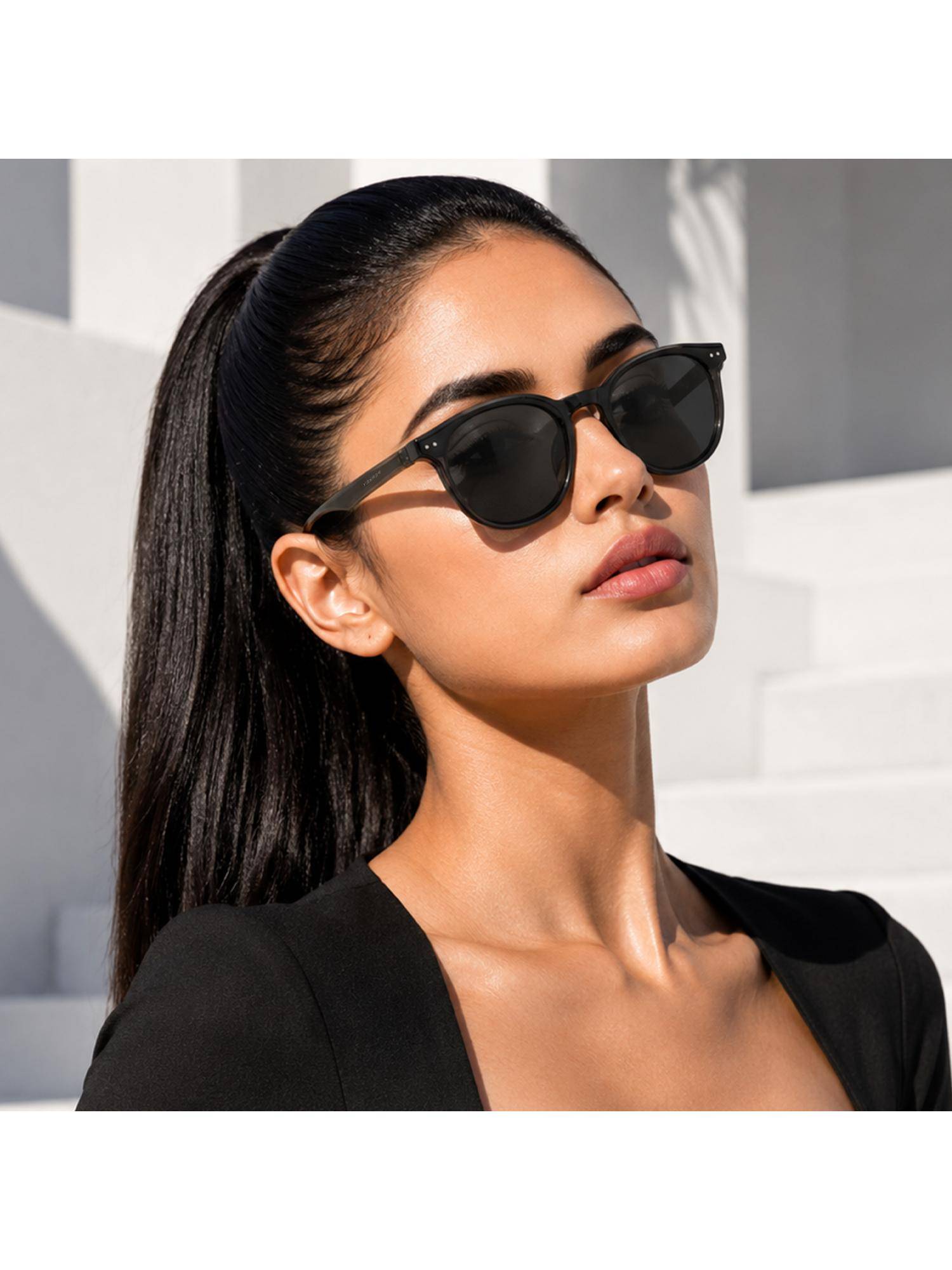 PERKEY UV Protected Stylish Sunglasses For Men and Women - PRKY0016-C2 (52)
