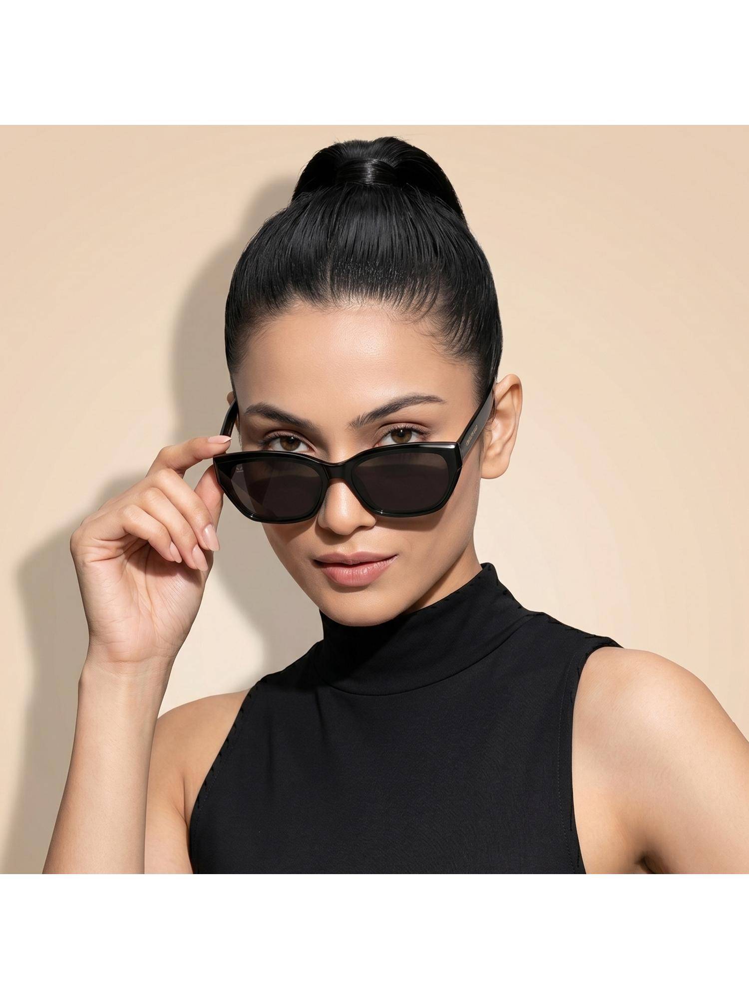 PERKEY Full UV Protected Stylish Sunglasses For Women - PRKY0018-C1 (55)