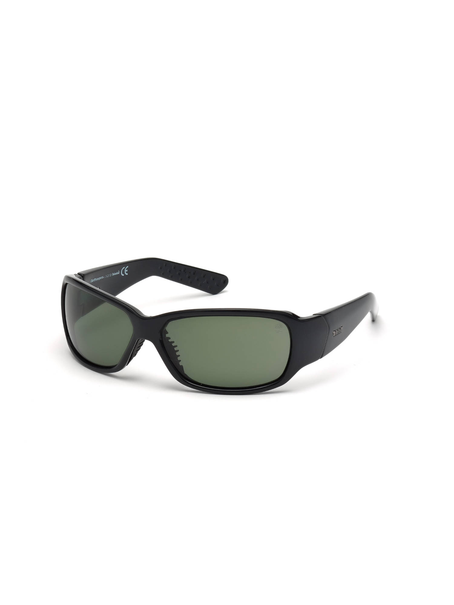 Timberland Green Acetate Uv Protection Full Rim Sunglass for Men-TB9024 66 01R (66)